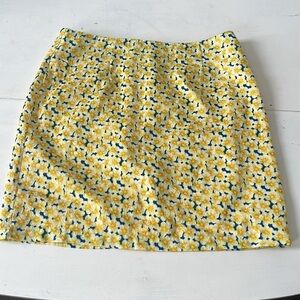 Yellow, orange, and blue skirt size L Nasty Gal